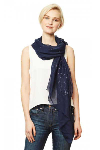 Solid Lurex Scarf