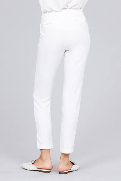 Seam Side Pocket Classic Long Pants