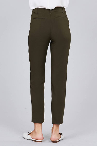 Seam Side Pocket Classic Long Pants