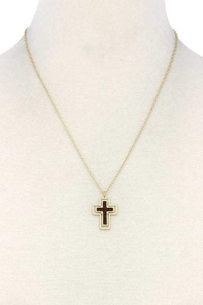 Cross Charm Necklace