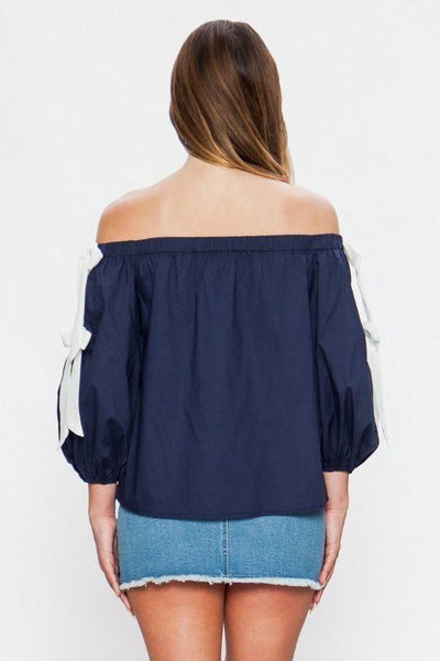 Off-the-shoulder Top