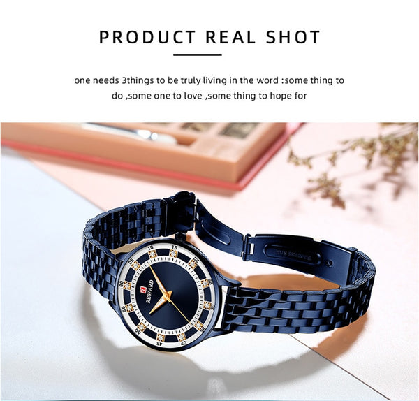 REWARD Women Fashion Luxury Quartz Waterproof Wristwatch