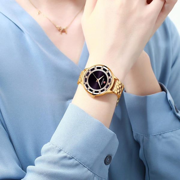 REWARD Women Fashion Luxury Quartz Waterproof Wristwatch