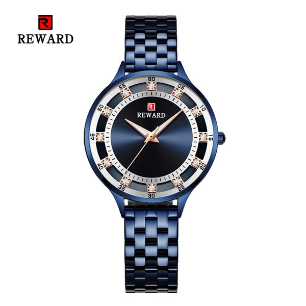 REWARD Women Fashion Luxury Quartz Waterproof Wristwatch