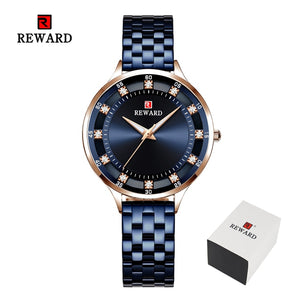 REWARD Women Fashion Luxury Quartz Waterproof Wristwatch