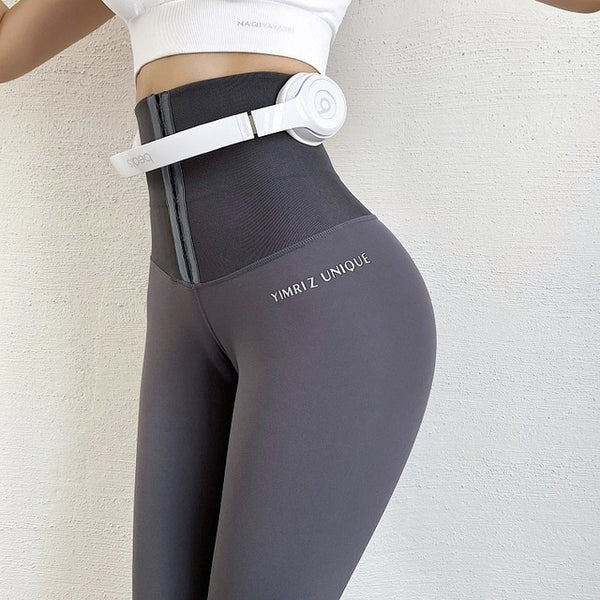 High Waist Body Shaping Tights Stretch Fitness Legging Yoga Pants